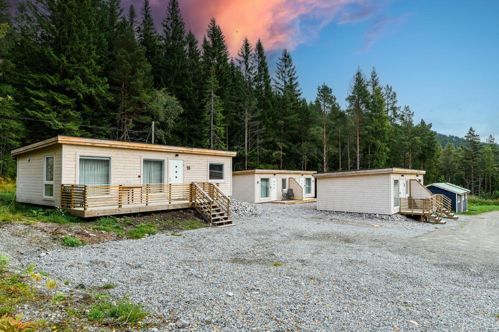 Korsbakken Camping Isfjorden Exterior photo